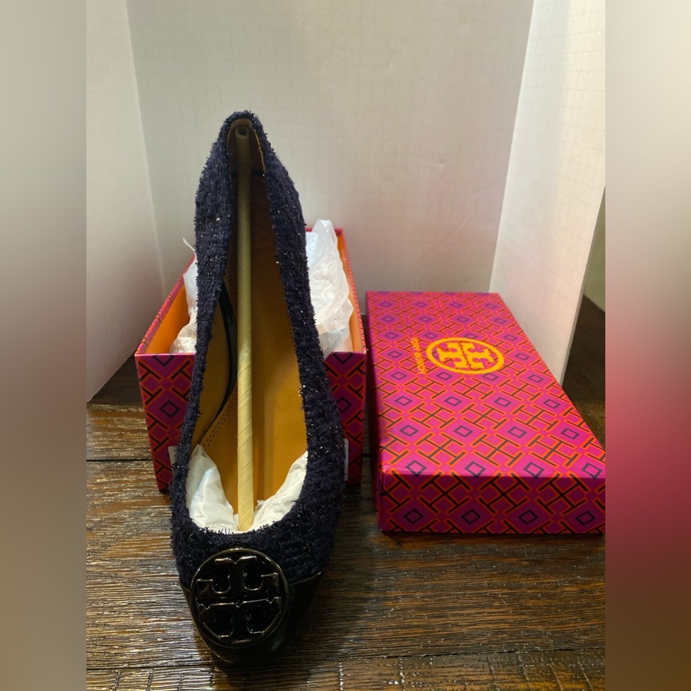 Tory Burch Chelsea Cap Toe Ballet Flat